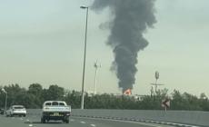 Dubai, la zona aeroportuale colpita da un drone