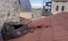 Gerusalemme, la citta' colpita da frammenti di missili