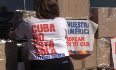 "Flotilla" aerea con aiuti umanitari per Cuba in partenza da Fiumicino