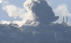 Nuovi raid israeliani in Libano, incendi e colonne di fumo