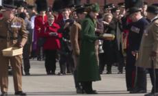 San Patrizio, Kate Middleton alla parata delle Irish Guards