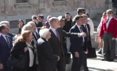 Mattarella a Salamanca, passeggiata con Re Felipe