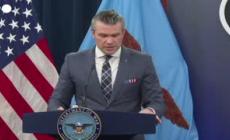 Iran, Hegseth: "Fine guerra? Trump stabilira' quando gli obiettivi sono raggiunti"