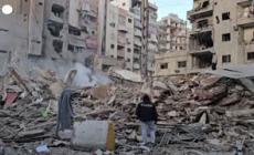 Raid in Libano, tra le macerie nel sud di Beirut