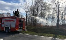 Spento il vasto incendio boschivo nella riserva naturale delle Vaude