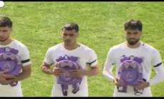 La nazionale di calcio iraniana rende omaggio alle vittime della scuola di Minab