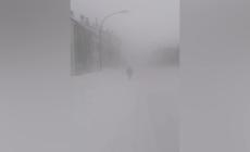 Maltempo in Molise: bufera di neve a Capracotta, a Termoli donna bloccata in auto soccorsa con l'elicottero - Video
