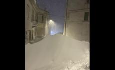 'Benvenuti in Siberia', bufera a Capracotta con un metro e mezzo di neve