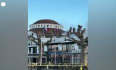 Incendio nella notte al Casino' di Evian, localita' francese che ospitera' il G7