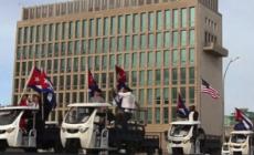 Cuba, la parata anti-imperialista sfila davanti all'ambasciata Usa all'Avana