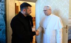 Colloquio tra il Papa e Zelensky, 'si auspica pace giusta e duratura'