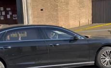 Macron a Roma, l'uscita del presidente francese dal Vicariato