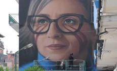 Napoli, murale di Jorit per Francesca Albanese