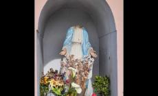 Ancora una statua decapitata a Frosinone, prima Padre Pio poi Madonna