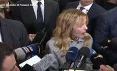 Meloni: ''Non a mio agio se i leader religiosi fanno quel che dicono i politici'
