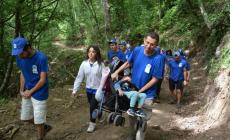 Riparte da Assisi la staffetta dei 'camminatori in blu', 16 tappe da aprile a giugno