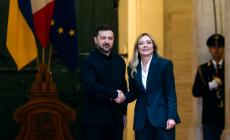 Meloni, con Kiev interessati a una produzione comune di droni