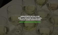 Abbuffate alcoliche per 4,5 milioni di italiani, 79mila sono minorenni