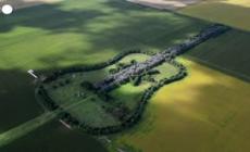 In Argentina migliaia di alberi formano una chitarra di 1.100 metri