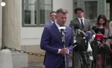 Magyar: "Ho chiesto al Presidente della Repubblica di rassegnare le dimissioni"