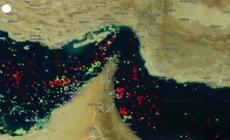 In un video in timelapse il traffico marittimo nello Stretto di Hormuz e nel Golfo dell'Oman