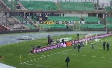90 tifosi del Parma a Cosenza (video)