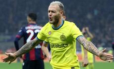 Serie A: goleada dell'Inter, Bologna a pezzi (6-1).  Il Toro batte la Samp (2-0) e la Fiorentina la Salernitana (2-1)