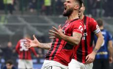 Giroud ribalta il derby: il Milan batte l'Inter 2-1