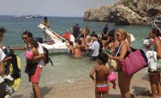 Fiamme a San Vito Lo Capo.  I turisti salvati con le barche
