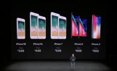 L'iPhone X  arriva il 3 novembre e  costerà 999 $