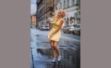 Il lato divertente della pioggia... 