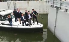 Inaugurazione fantozziana del sindaco di Pisa