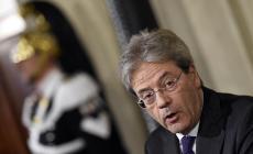 Gentiloni: " Le unioni civili sono legge"
