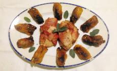 Pollo  e peperoni  ripieni 