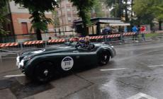 Le splendide auto della 1000 Miglia sono arrivate