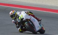 Moto2, gli italiani cadono: Luthi ringrazia