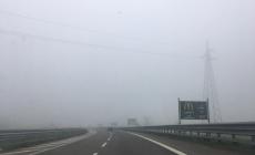 Ancora nebbia questa mattina. Pioggia in Autocisa