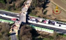 Ponte crollato fra Ancona e Loreto: riaperta l'autostrada A14
