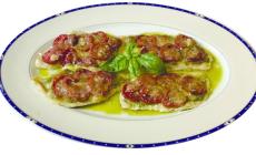 Ricetta della domenica - Petti di pollo al pesto con pomodorini