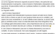 L'amore ai tempi di fb: Chiara ritrova il suo lui