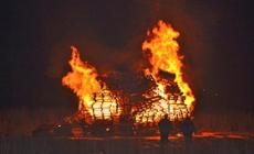 La puzza di bruciato in città? Colpa dei falò di carnevale