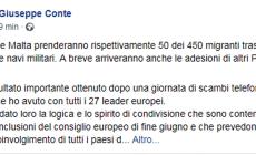 L'aut aut dell'Italia funziona: Francia e Malta prendono 50 profughi a testa