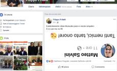 Fritelli critica Salvini e lo mette a testa in giù su Facebook: è polemica 