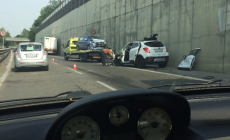 Incidente in tangenziale sud: le foto di Giorgia