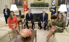 Melania e Juliana: le first lady (bellissime) rubano la scena