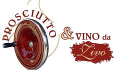 L'inaugurazione  di “Prosciutto e Vino da Zivo”