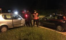 Inseguimento all'auto  rubata