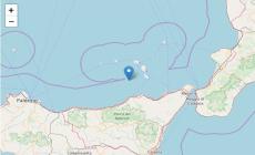 Scossa magnitudo 3.6 nel mare  di Pantelleria