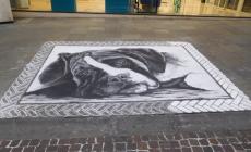 Arte di strada in via Cavour 