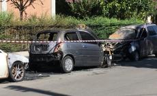 Bruciate tre auto nella notte in  via Manzoni  Gallery